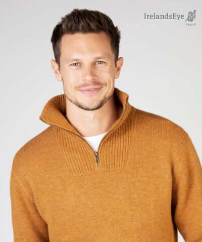Męski rozpinany sweter A227H