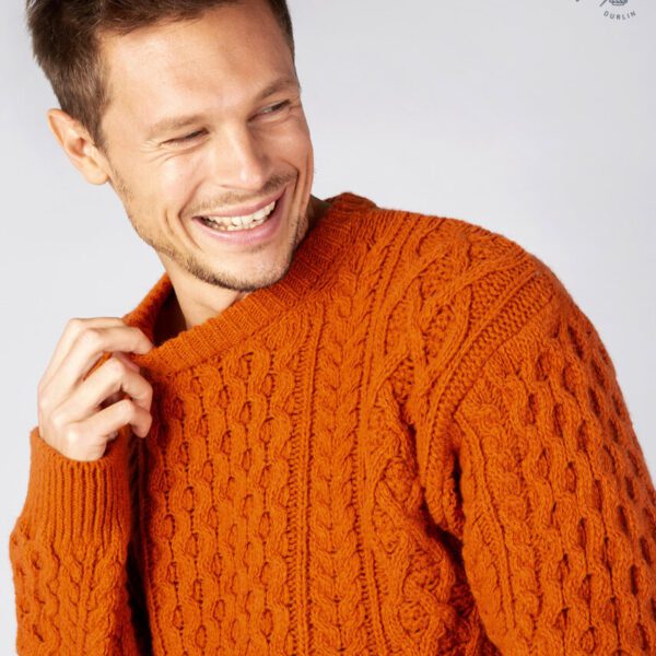 Męski sweter z kaszmirem A 662